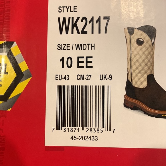 Justin Steel toe work boots - Picture 8 of 8